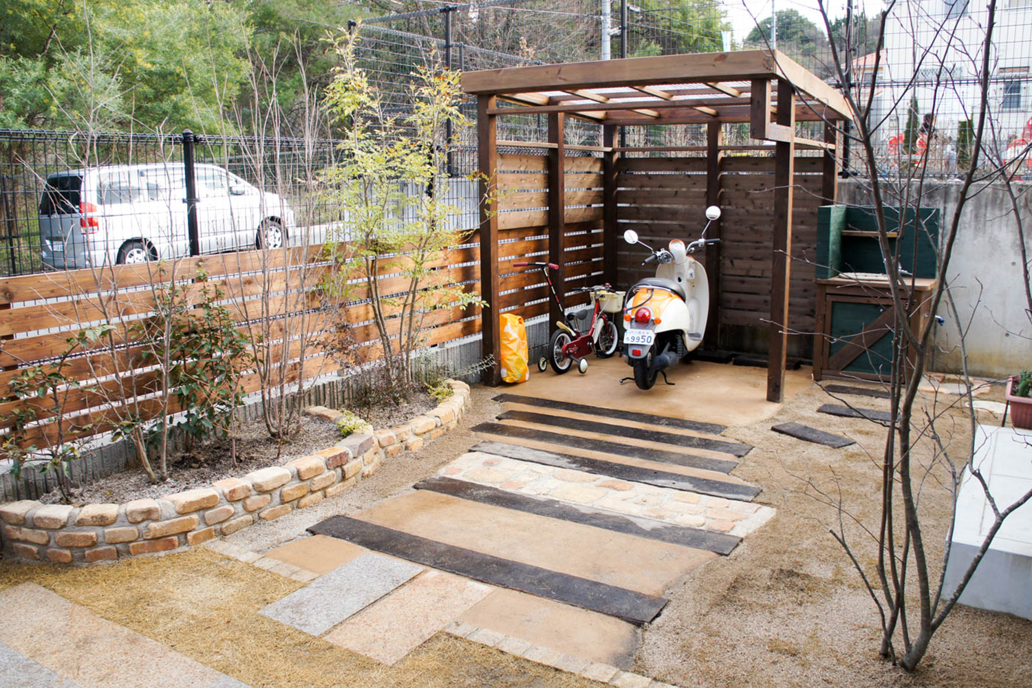 自転車置き場・サイクルポート・自転車小屋