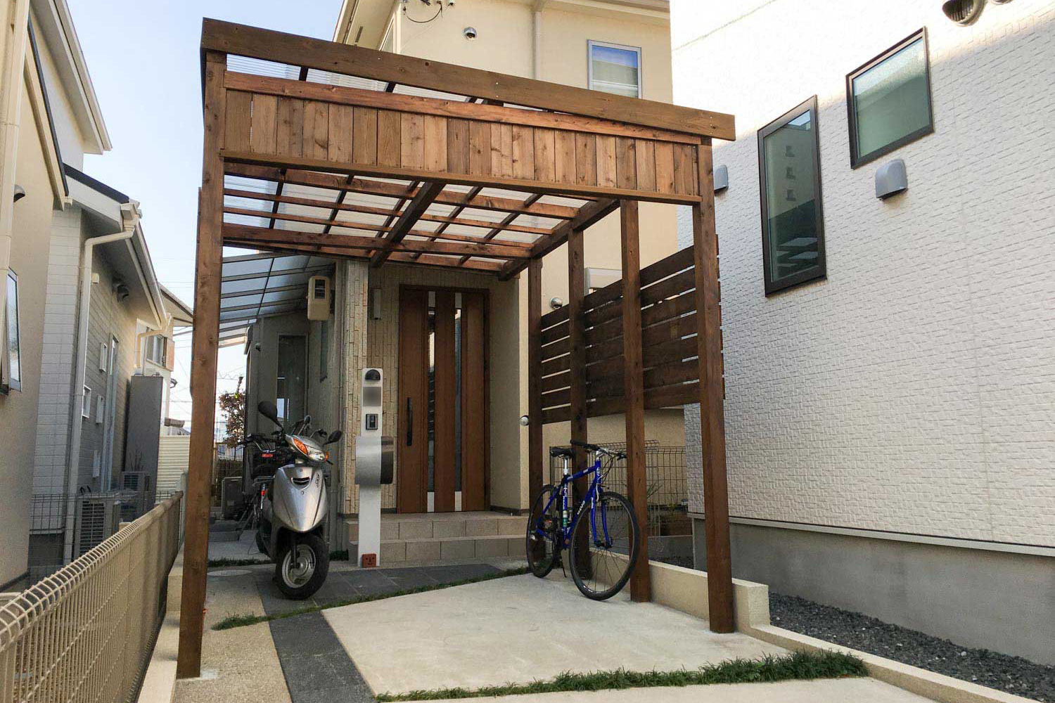 自転車置き場・サイクルポート・自転車小屋